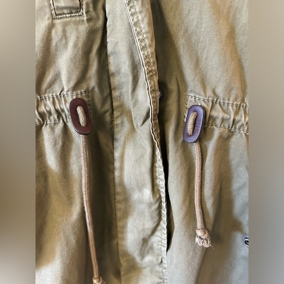 Madewell Madewell Fishtail Anorak hooded jacket in army green - Picture 3 of 10